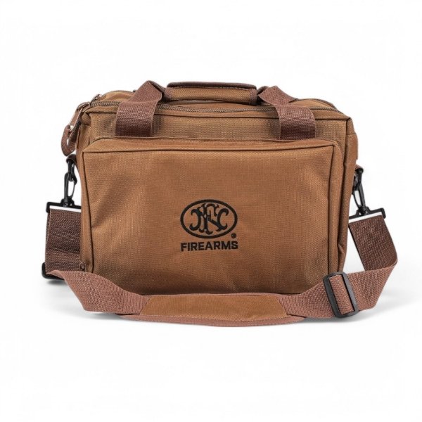 FN COYOTE TAN 4-PISTOL RANGE BAG